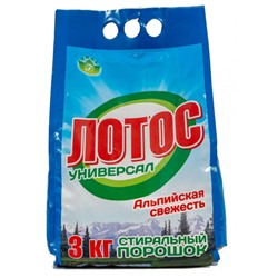 Стиральный порошок ЛОТОС, 3 кг