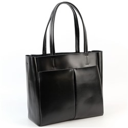 Женская кожаная сумка 8711-220 Блек