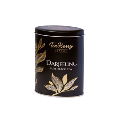 Чай                                        Teaberry                                        "Дарджилинг" черный 125 гр. ж/б (6)