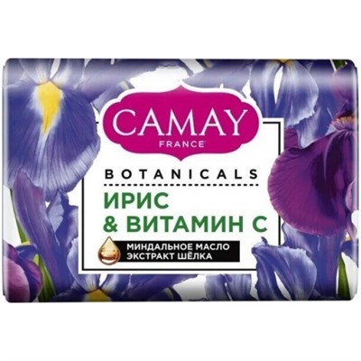 Туалетное мыло Camay (Камей) Botanicals «Благоухающий ирис», 85 г