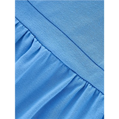 Платье c воротничком (92-116см) UD 1500-1(2) голубой