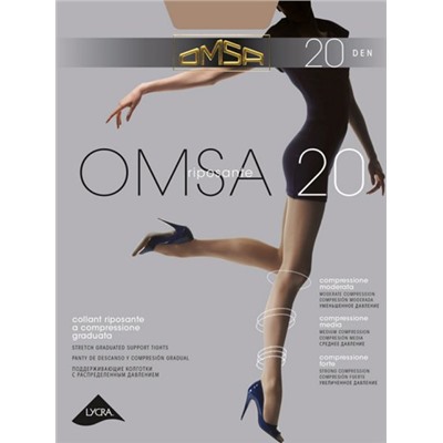 Колготки классические, Omsa, Omsa 20 оптом