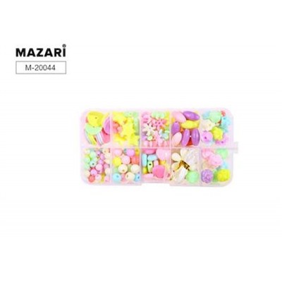 Набор бусин для творчества №3, ПВХ-упаковка M-20044 Mazari