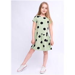 CLE Платье дев. 725902кдн, св.зелёный/чёрный, Таблица размеров на детскую одежду «ЭЙС» и «CLEVER WEAR»