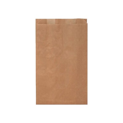 Крафт-пакет бумажный "Aviora" 30х17+6см коричневый