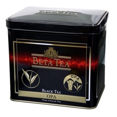 Чай                                        Beta tea                                        OPA 100 гр. ж/б (10) черный