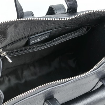 Женский кожаный рюкзак Sergio Valentini SV-20-14 Серый