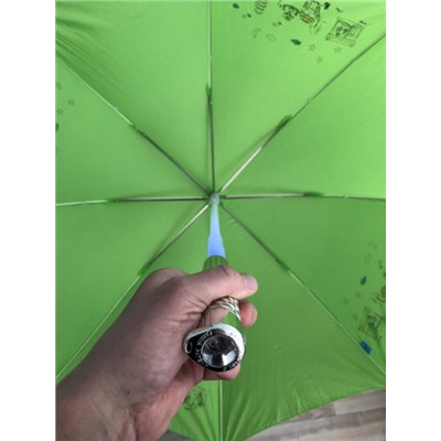 Зонт с подсветкой и фонариком