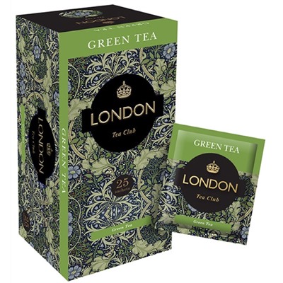 Чай                                        London                                        Зеленый "Green Tea",25 пак./конв. (17)