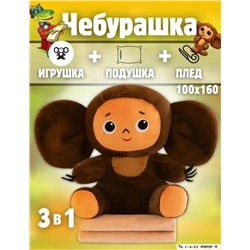 Мягкая игрушка с пледом