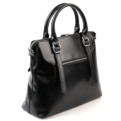 Женская кожаная сумка 330-220 Блек