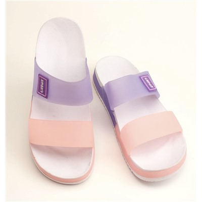 Fashion T-3871-3Z Обувь пляжная роз-фиол