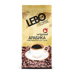 Кофе                                        Lebo                                        Original 200 гр. молотый д/турки (25)