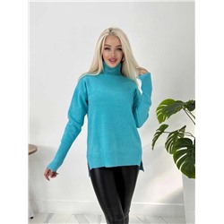 Женский свитер. Состав: 70% cotton 20% ELASTANE 10% cashmere