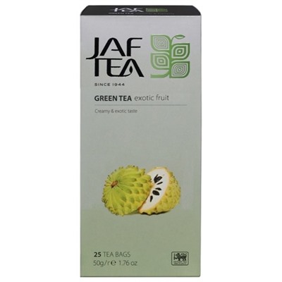 Чай                                        Jaf tea                                        SC Exotik fruite 25 пак.*2 гр. зелен. с саусеп (36) (91)