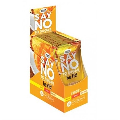«Smart Formula», карамель без сахара Say no to sugar, манго, дыня, кокос-ананас, 60 г (упаковка 10 шт.) KDV