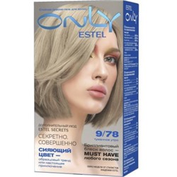 Краска для волос Estel ONLY (Эстель Онли) Beauty Hair Lab, 9/78 - Блондин коричнево-жемчужный