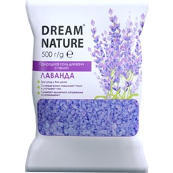 Соль с пеной для ванн Dream Nature Лаванда 500 г