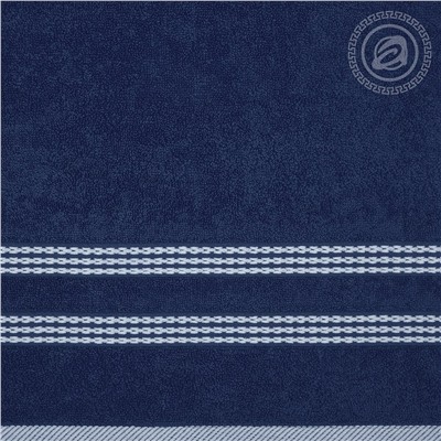 Полотенце махровое Классик темно-синий Арт Дизайн