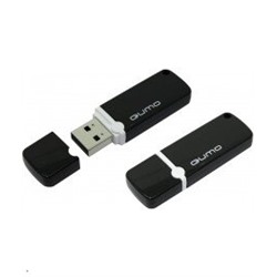 *USB2.0 FlashDrives16Gb QUMO Optiva 02 Black черный