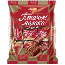 Кондитерские изделия                                        Объединенные кондитеры                                        Птичье молоко вкус шоколад 225 гр , РФ (20)