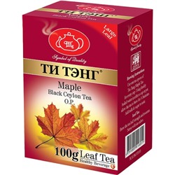 Чай                                        Титэнг                                        Кленовый сироп 100 гр. черный (5пч)(116068) (100)