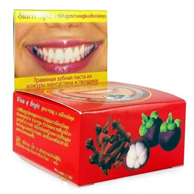 Зубная паста с мангостином Siam Smile 25 гр