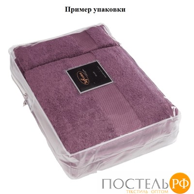 1010G10057108 Салфетка Soft cotton DELUXE персиковый 3 предмета