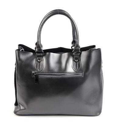 Женская кожаная сумка 2043-220 Пеарл Блек