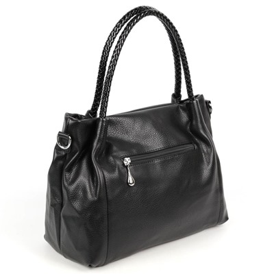 Женская сумка с ручками из эко кожи 2331 Блек