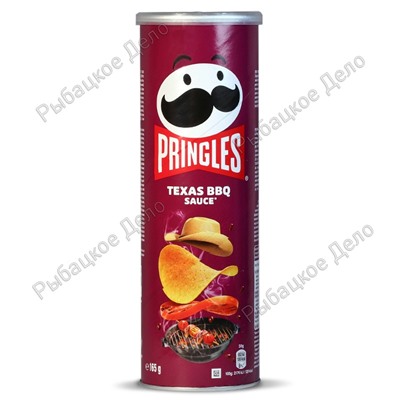 Чипсы "Pringles" техасский соус барбекю 165г