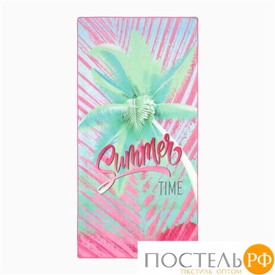Полотенце пляжное Этель "Neon Summer", 70х140 см, 250 гр/м2, 100 п/э