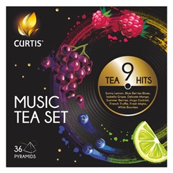 Чай                                        Curtis                                        Curtis "Music tea set" ассорти 36 пак. (9) 102429