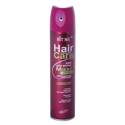 Белита Professional Hair Care ЛАК д/волос MAXI Объем СФ ( баллон 300мл). 16