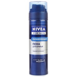 Пена для бритья Nivea for Men Увлажняющая, 200 мл