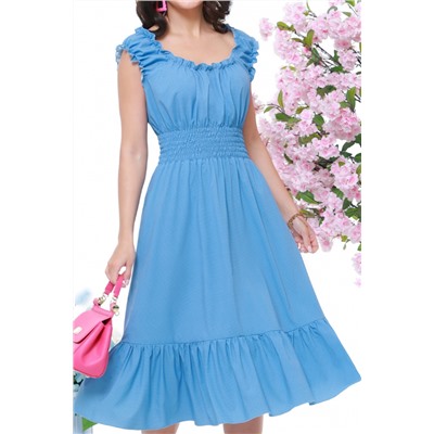 Платье Серо-голубой