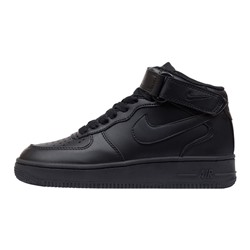 Кроссовки NN A Force 1 Mid '07 Black Leather арт 5001-2