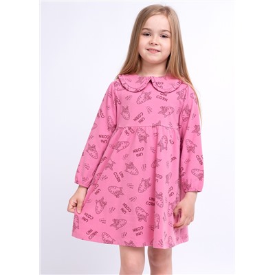 CLE Платье дев. 725962/42гн, т.розовый/св.бордовый, Таблица размеров на детскую одежду «ЭЙС» и «CLEVER WEAR»
