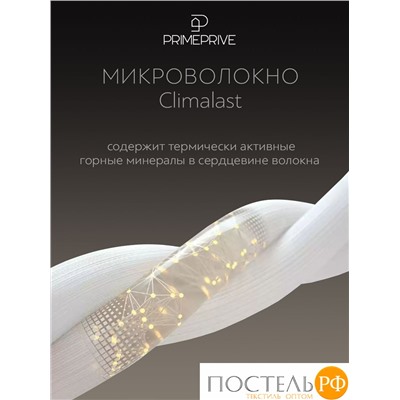 PRIME PRIVE CASHMERE Подушка 50х70,1пр.,хл.BIODYNAMIC COTTONc/кашемир.шерсть/микровол.CLIMALAST