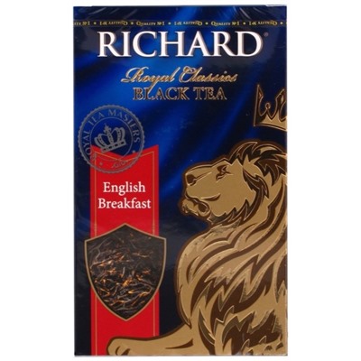 Чай                                        Richard                                        Royal Английский завтрак 90 гр. черный (14) 100268