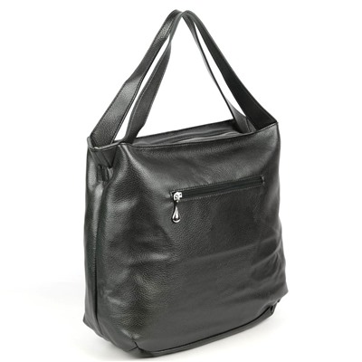 Женская сумка шоппер из эко кожи 2383 Грин