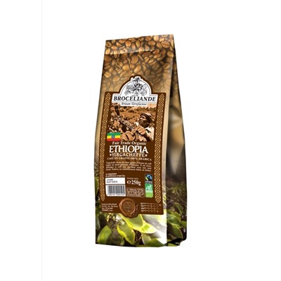 Кофе                                        Broceliande                                        Эфиопия 250 гр. зерно (14)