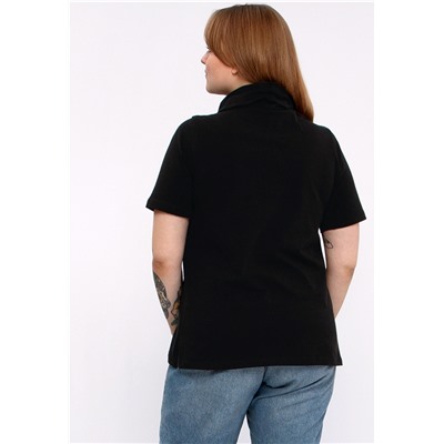 футболка 1ЖДФК3347804; черный / Пушистый одуванчик