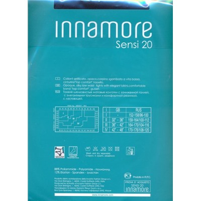 Колготки классические, Innamore, Sensi 20 оптом