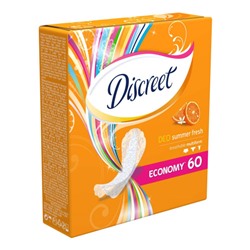 Прокладки ежедневные Discreet (Дискрит) Deo Summer Fresh (Летняя свежесть) 60 шт