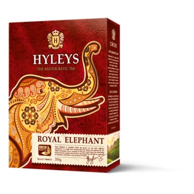 Чай                                        Hyleys                                        Королевский Слон 200 гр.,черный лист (16 ) (10230)