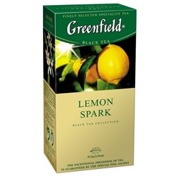 Чай                                        Greenfield                                        Lemon Spark 25 пак. х 1,5 гр. (10) (0711)