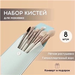 КИСТИ ДЛЯ МАКИЯЖА 8 ШТ, код 3612457