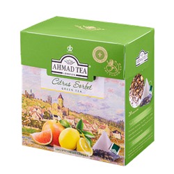 AHMAD TEA. Desserts Collection. Citrus Sorbet карт.пачка, 20 пирамидки