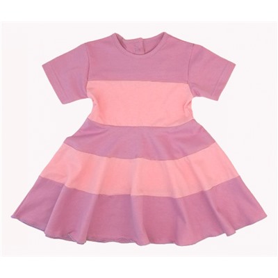 Платье 7122/3 фуксия-розовое